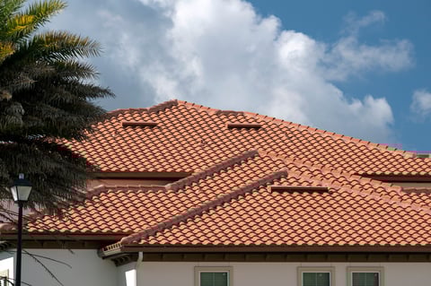 Concrete roof tiles