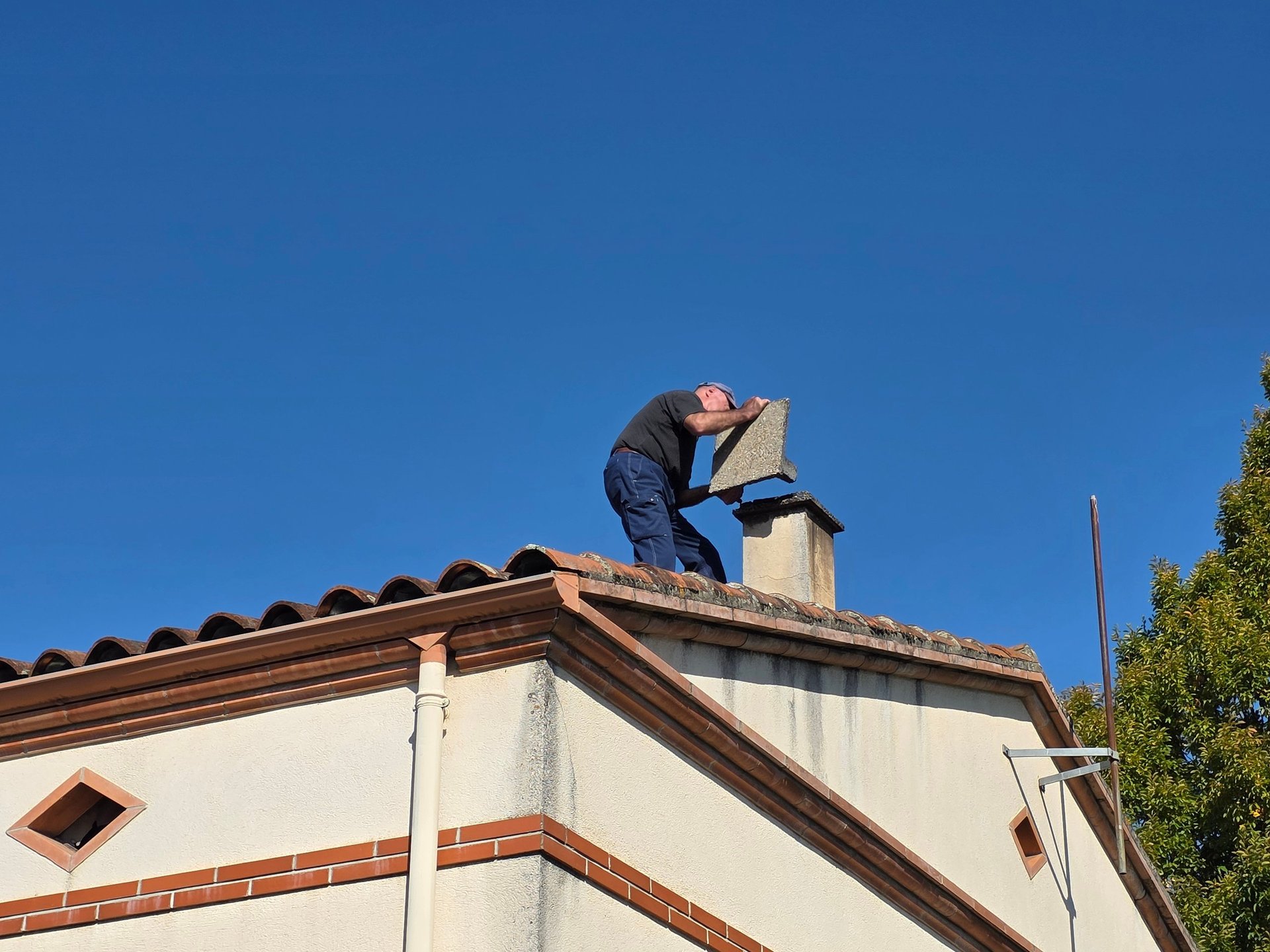 Professional chimney repair